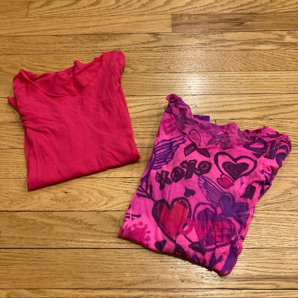 Girls nylon dance top bundle